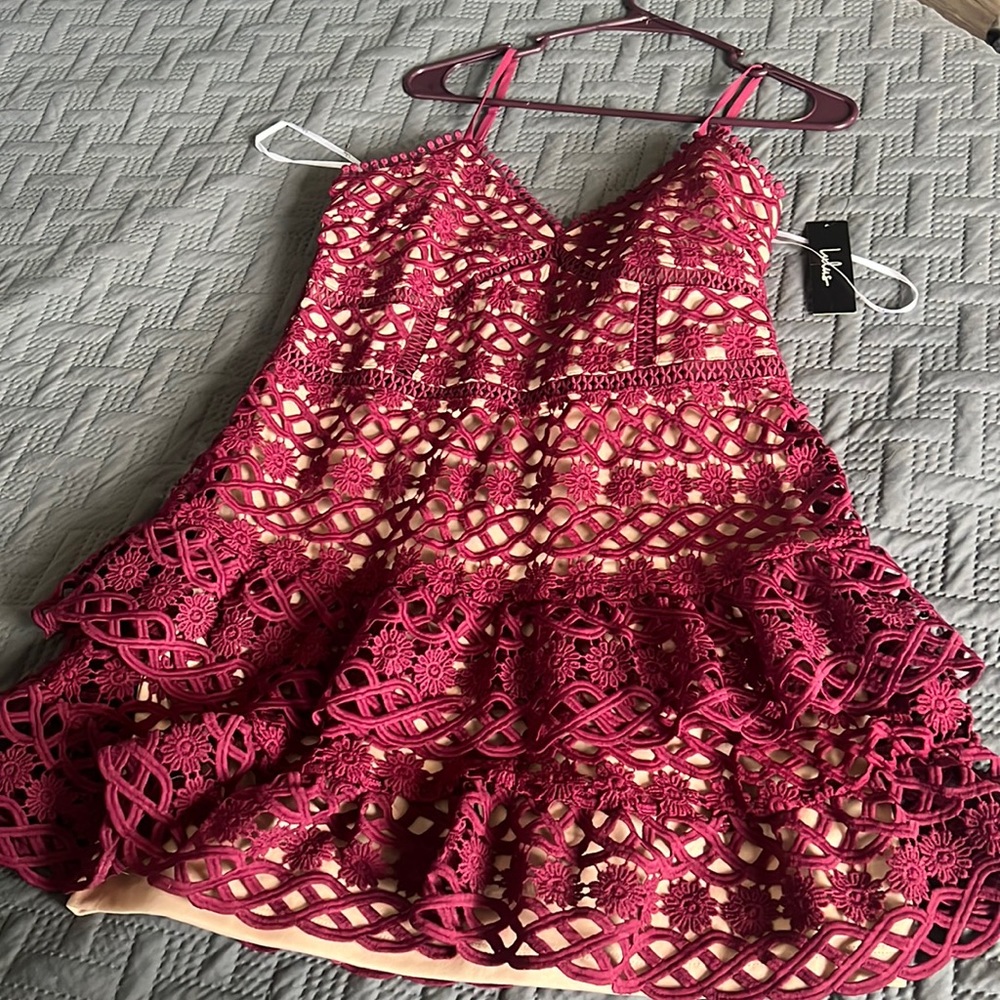 Lulus tiered mini dress